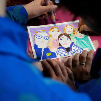 Portait dessiné par le duo Bubette image 2