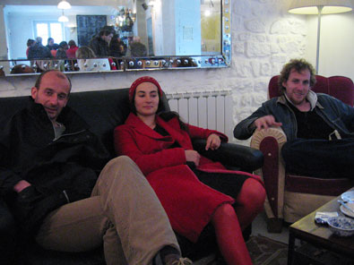Olivier, Sandra et Basil