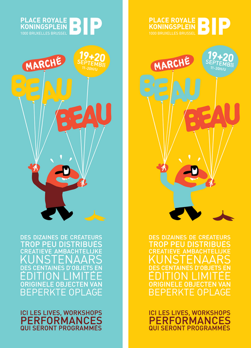 Affiche du marché BeauBeau par Bulu