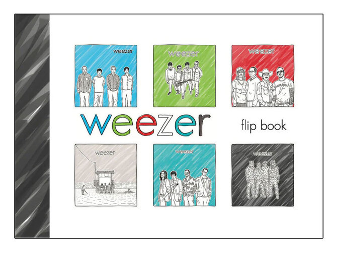 weezer (coloring book) flip book